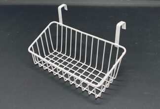 סלסלה לתליה על דלתות וארונות מטבח 28X13 ס"מ לבן