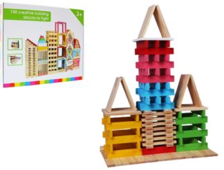 הרכבה לוחיות צבעוניות בית 150 חלקים