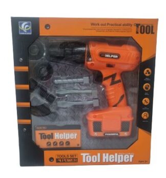 מברגה חשמלית עם ראשים מתחלפים גודל מארז 27.5X25 ס"מ