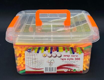 ⁦קשקשים-משחק קשיות הרכבה בקופסה 300 חלקים⁩ – תמונה ⁦2⁩