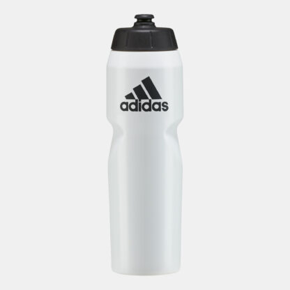 בקבוק פלסטיק + פיה 750 מ"ל ADIDAS - לבן