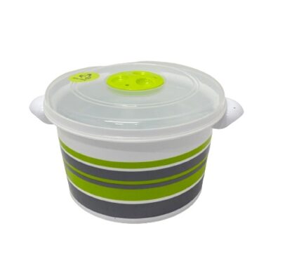סיר מיקרוגל פלסטיק 1.5 ליטר