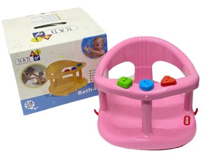 טבעת אמבטיה ורודה לפעוטות - כתר