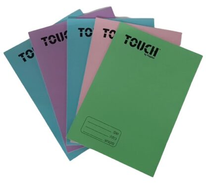 ⁦חבילת 5 מחברות קטנות 14 שורות A5 פסטל TOUCH⁩ – תמונה ⁦2⁩