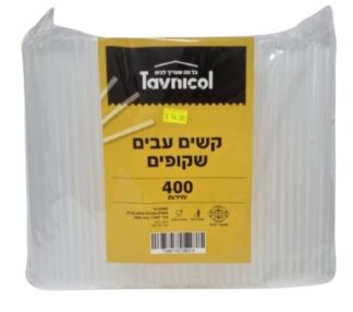 חבילה 400 קשים עבים שקופים