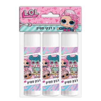 סט 3 דבק סטיק LOL