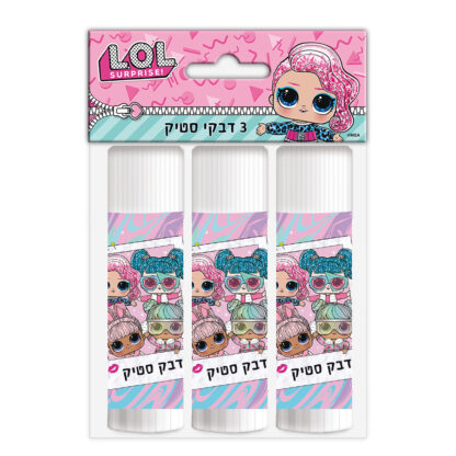 סט 3 דבק סטיק LOL
