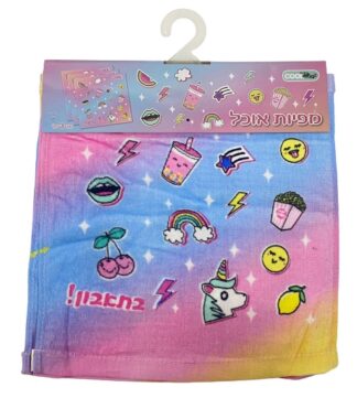 סט 3 מפיות אוכל בגודל 29X29 - קיץ