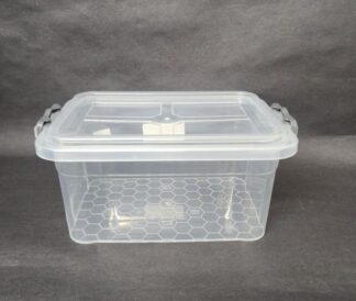 קופסה מלבנית עם מכסה וסוגרים 22X14.5 ס"מ