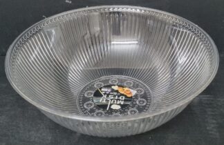 קערת הגשה אקריליק מעוצבת קוטר 23 ס"מ