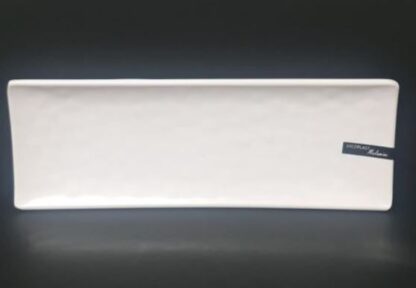 ⁦מגש מלמין מלבני 31X11 ס"מ -לבן⁩ – תמונה ⁦2⁩