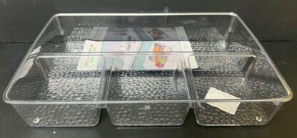 ⁦מגש אקריליק מלבני מחולק 30.5X20 ס"מ⁩ – תמונה ⁦2⁩