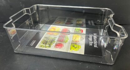 ארגונית אקריליק שקופה לאחסון עם ידיות 31.5X21.5 ס"מ