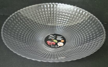 קערת הגשה אקריליק מעוצבת קוטר 23 ס"מ