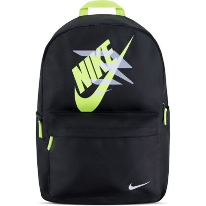 תיק גב נייק NIKE שחור לוגו צהוב