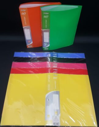 קלסר אינדקס 60 שמרדפים בגודל A4