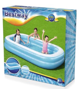 בריכה מלבנית מתנפחת לחצר 262X175X51 ס"מ