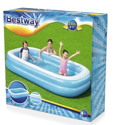 בריכה מלבנית מתנפחת לחצר 262X175X51 ס"מ