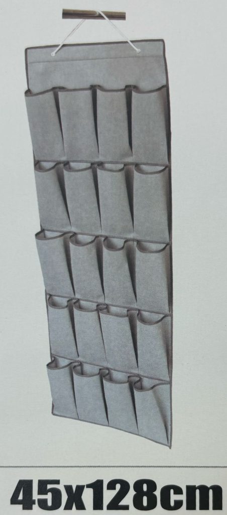 ארגונית בד לתלייה 20 תאים 45X128 ס"מ
