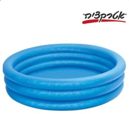⁦בריכה כחולה מתנפחת INTEX  114X25⁩ – תמונה ⁦2⁩