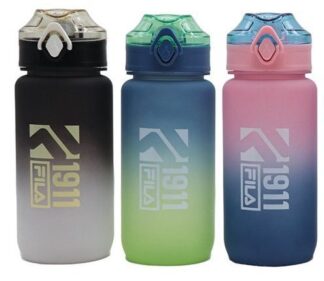 בקבוק שתיה FILA + פייה וקפיץ פתיחה 700 מ"ל במבחר צבעים
